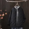 Frauen Plus Größe Oberbekleidung Mäntel Schwarz Herbst Winter Parka Für Frau Solide Volle Hülse Zipper Und Jacken Unten Jacke 220922