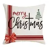 Pillow Protective Portable Office El Christmas Throw Caso Uso diário