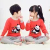 Pyjamas Baby Boys Girls Autumn Long Sleeves Children S Clothing Sleepwear Cotton Pyjamas Set for Kids 2 4 6 8 10 12 Years 220922