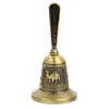 Fournitures de fête 1Pc Hand Bell Dinner Vintage Handheld Service Bells Restaurant Call