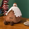 Juldekorationer god juldekor tecknad pepparkakor man form Xmas träd plysch leksak docka julår gåva för barn navidad 2023 220921