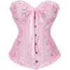Bustiers & Corsets Steampunk Gothic Sexy Overbust Corset Women Lace Up Print Waist Top Slimming Lingerie Trainer Body Shaper Bustier