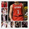 WSKT 2021 Basketbal Utah Utes Jersey Custom Timmy Allen Jaxon Brenchley Beide Gach Kyle Kuzma Riley Battin Matt Van Komen Rylan Carlson Jones 4xl