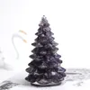 Décorations de Noël 1 PC Naturel Gemme Chance Arbre Faire Moule Cristal Gravier DIY Résine Décor Artisanat Arbres De Noël Figurine Vacances Décor À La Maison Cadeau 220921