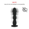 Juguetes anales Control remoto Vibrador Impermeable Anal Plug Butt Plug Masajeador de próstata masculino Bead Dildo Vibrador Ventosa Juguetes sexuales para hombres 220922