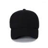 Ball Caps Men's Baseball Adjustable Solid Color Casual Women's Sunshade Hat Unisex Cotton Custom Embroidery Print Logo