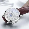 Zegarek nesun marka mężczyzn kreatywne proste automatyczne mechaniczne wodoodporne zegarki sportowe wojskowe