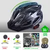 Hełmy rowerowe Queshark Kobiety mężczyźni oddychający Ultra Light Cycling Helmet Mtb Road Rower Motocykl Jazda Bezpiecznie czapka z Sun Visor T220921