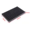 Computer Coolings 150 93 15MM Heating Panel Heat Sink High Quality Aluminum Heatsink Plate Black Radiator Manufacturer