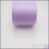 زخرفة الحفلات 6cmx25yards نجمة لامعة Tle Rolls Tape Bowknot لعيد ميلاد ديكور لوازم الطفل دش توتو إسقاط Bdebag Dhc9a