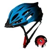 Capacetes de ciclismo Capacete de bicicleta com alerta Ciclismo de bicicleta de montanha MTB Bike de Mountain Bike Capace