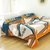 Blankets Cotton Blanket Bedspread Breathable Gauzed Soft Summer Muslin Sleeping 150cmx200cm 200cmx230cm