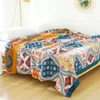 Blankets Cotton Blanket Bedspread Breathable Gauzed Soft Summer Muslin Sleeping 150cmx200cm 200cmx230cm