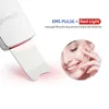 Cleaning Tools Accessories 6IN1 Skin Scrubber Red Blue LED Pon Therapy EMS Ultrasonic Pore Deep Cleaner Peeling Blackhead Exfoliation Shovel 220921