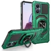 Telefoonhoesjes voor OnePlus N30 N20 5G 10T 10 Pro met 360 ° roterende ringhouder Standstand Auto-montage Zachte TPU Hard Plastic Dubbele laag schokbestendig deksel