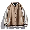 Men's Jackets DFDAA Autumn Jacket Men's Trend Casual Wild Loose Baseball Uniforms Handsome Boys Ins Tide Brand