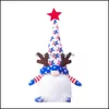 Party Decoration jy gnome 수제 애국 스칸디나비아 톰테 커플 홈 홈 홈 미국 독립 기념일 장식 d bdesports dhgvl
