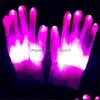 Party Decoration Halloween Led Flashing Finger Light Up Colorf Lighting Gloves Rave Props Po Drop Delivery 2021 Home Gard Packing2010 Dhhww