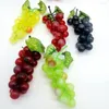 Décoration de fête 1 Bouquet Suspendus Raisins Artificiels DIY Simulation Fruits En Plastique Faux Fruits Pour La Maison Jardin De Mariage Décor Cadeau