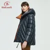 Женщины плюс размера верхняя одежда Hailuozi Зимняя куртка Классическая твиль -молния короткая стройная женщина покрывает теплую модную капюшону 65 220922