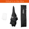 Ucuz Tüketici Elektroniği Fotoğraf Studiosoftbox Godox 95cm 37.5in Taşınabilir Octagon Softbox Şemsiyesi BROLY RECELLECTOR Speedlight Flash