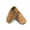 First Walkers Baby Shoes Cow Leather Booties Soft Soles Non-Slip Footwear For Infant Toddler Boys And Girls Slippers