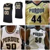 SJ NCAA College Purdue Boilermaker Basketball Jersey 20 Nojel Eastern 21 Matt Frost 50 Trevion Williams 55 Sasha Stefanovic Customed Sched