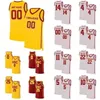 Sj NCAA College USC Trojans Basketball Jersey 21 Onyeka Okongwu 22 Drake London 23 Max Agbonkpolo 24 Brian Scalabrine Custom Stitched