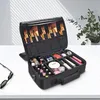 Makeup Train Case 3 Lager Waterproof Travel Makeup Bag Cosmetic Organizer Kit Artist Storage Case Brush Holder With Justabl333s
