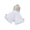 Supports de lampe E27 à Double Base, adaptateur d'extension de douille, convertisseur d'ampoule LED AXYC