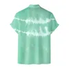 Men's Casual Shirts White T For Men Big And Tall Short Sleeve Spring Summer Printed Fashion Top Blouse