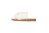 Flat Mules Sandals Slides Fur Slipper Shoes Designer Women Woody Sail Canvas White Black Womens Fashion Furry Astralian Shoes Suit For Home Outdoor Casual