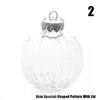 Party Decoration Christmas Clear BaublesPlastic Fillable Ball Craft Garden Tree Hanging Holiday Gift