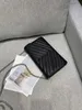 Women Luxurys Metal Chains Envelope Bag Purse Sheepskin Caviar Leather Handbags Flip Cover Diagonal Shoulder Crossbody Bags Wallets Designers Clutch Lady Totes