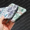 Étuis de téléphone portable de lettre de peinture florale de luxe pour iPhone 14 14pro 14plus 13 13pro 12 12pro 11 Pro Max X Xs Xr Housse de protection pour appareil photo en TPU souple