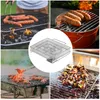 BBQ Tools Accessories Barbecue Smoke Box Cold Generator Stainless Steel Grill Net Outdoor Smoking Tool Barbacoa 220921