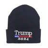 2024 Donald Trump Strickhut Wollm￼tzen halten Amerika gro￟artig gestickte M￼tzenkappe Unisex warm warmer Winter Beanie Rre14395