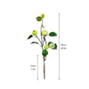 Party Decoration Artificial Apple Bouquet Ake Potted Plants Flowers For Home Floral Arrangement DIY Plastic Durable PP Fruit Branch