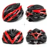 Capacetes de ciclismo Kingbike Men Bicycle capacete Ultralight Road Mtb Mountain Bike Cycling Celmet com luz de luz Casco Ciclismo XL Red Helmes T220921