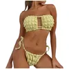 Women's Swimwear 2022 Sexy Creative Design Bikini Women Swimsuit Female Low Waist Beach Mini Thong Set Bathing Suit