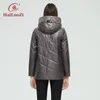 Femmes Plus La Taille Manteaux Manteaux HaiLuoZi Femmes Veste Mode Manteau À Capuche Casual Femme Vêtements Automne Hiver Court Mince Coton Chaud Femmes Parka 10 220922