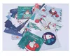 Joyeux Noël Cartes Bénédiction Carte De Voeux Enveloppe Nouvel An Carte Postale Cadeau Accessoires De Fête De Noël 30 pcs/lot BBB15656