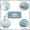 Boîtes à mouchoirs Serviettes Ensemble de 6 pièces Portable Infant Lingettes humides Boîte Conteneur Écologique Facile à transporter Clamshell Cosmétique Nettoyage Bdebag Dhwvk