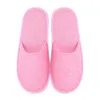 Disposable Slippers Comfortable Breathable SPA Anti-slip Hotel Home Travel Linen Slippers Hospitality Footwear Guest Shoes by sea RRB15670