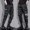 Męskie spodnie harajuku joggers spodnie towarowe Mężczyzna moda wojskowa odzież technologiczna bieżące ubrania męskie ubrania hip -hop punk sport