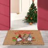 Hundkl￤der god jul tema d￶rrmatta k￶k matta xmas sovrum ing￥ng vardagsrum mattan badrum icke-halk rug40x60cm 220921