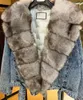 Kadın Ceketler Tasarımcı Marka Ceket Yeni Kadınlar Sonbahar Kış Kovboy Kürkler Palto Palto Yüksek Ending Ceket Tasarımcı Moda Bahar Noel Hediyesi LM9X
