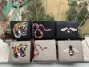 Carteras cortas clásicas de moda 2023, monedero de cuero para hombre, monederos plegables a cuadros de diseñador, tarjetero, monedero, billetera de gama alta con caja