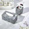 Tissue Boxes Napkins Modern Napkin Box Eco-Friendly Washable Detachable Anti-Dust Storage Drop Delivery 2021 Home Garde Packing2010 Dhe8J