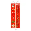 Banner Flags Christmas Couplets Perch Party Holiday Banner Decorations Hängen
